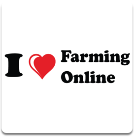 Car decal i love farming online